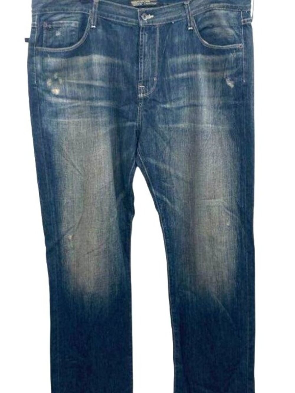 Big Star Union Regular Straight Blue Dark Wash Jeans 40R Eco-Friendly NWT